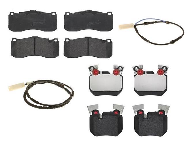 Brembo Brake Pads Kit -  Front and Rear (Low-Met)